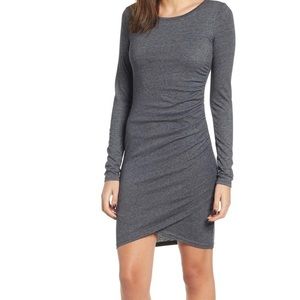 Leith | side rusched dress